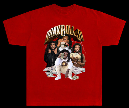 Exclusive BankRollJu Graphic Tee (Red)